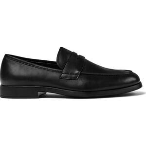 Camper Truman Oxford Leather Dress Shoes Slip On Low Top Round Toe Black 11